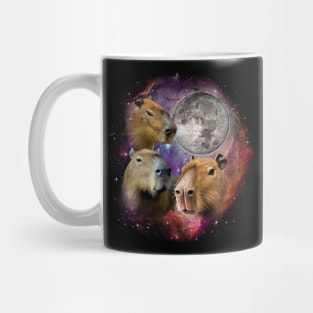 Capybara Moon Mug